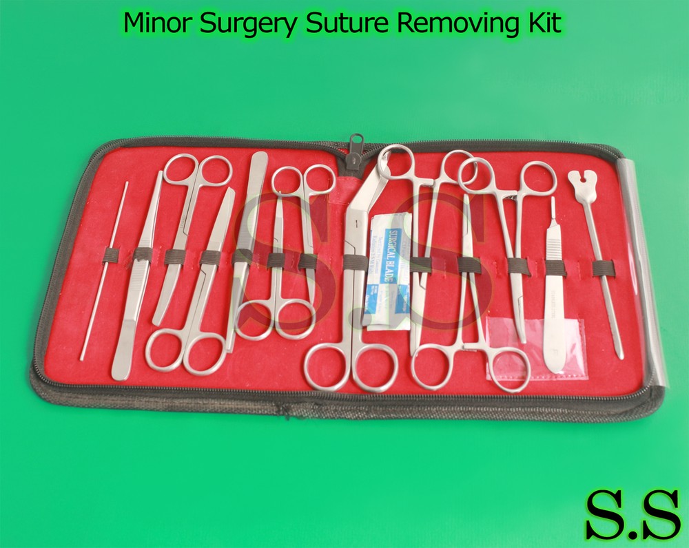 Dissection & Suture Removing Kit, Surgical Minor Surgery Kit
