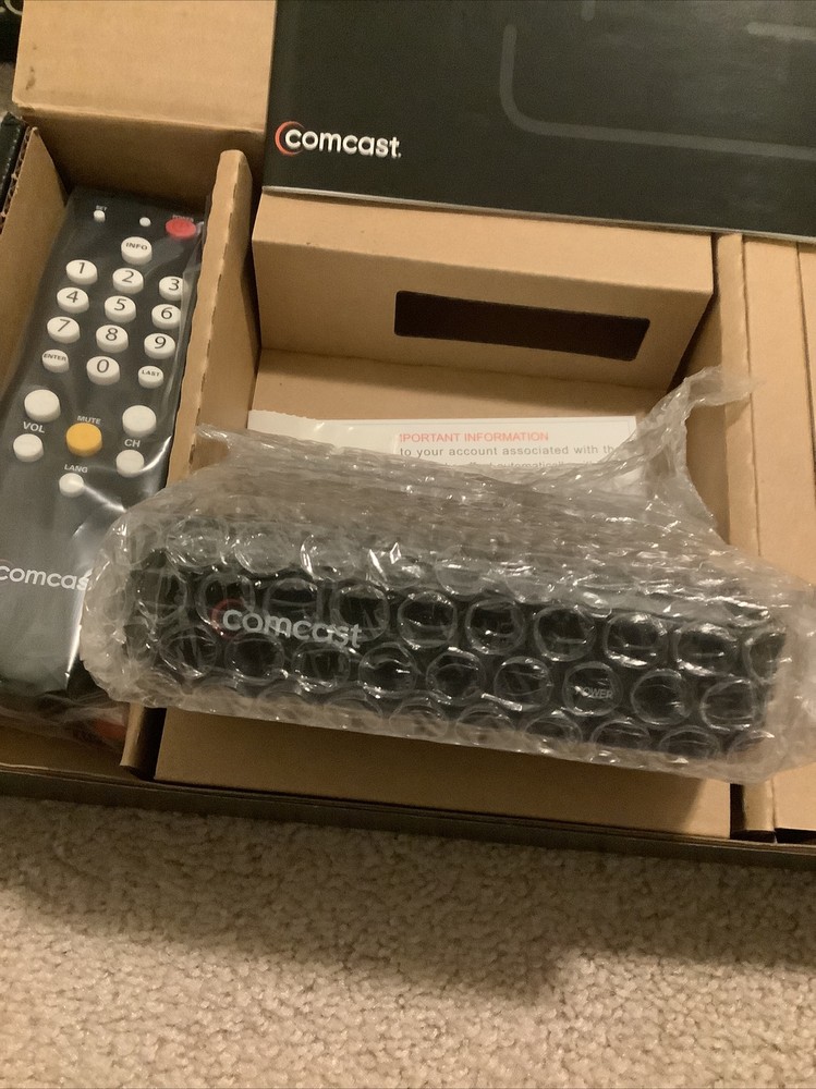New Comcast Digital Transport Adapter Self-Installation Kit