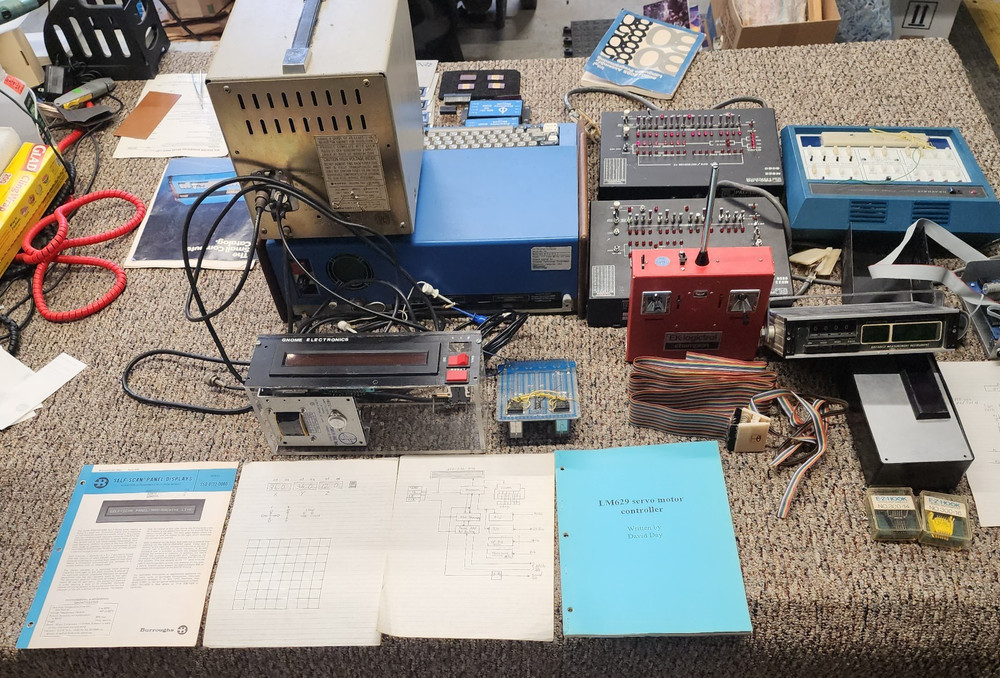 SOL-20 S-100 Computer System + Pro-Log M822/M823 Lab Equipment + Boards + DOCS