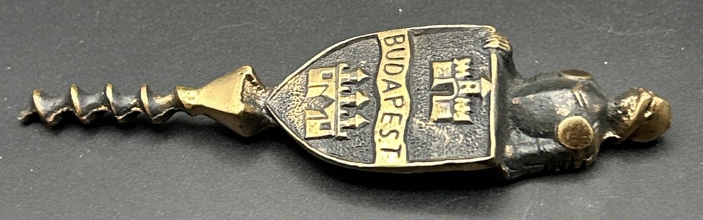 Old vintage Budapest corkscrew