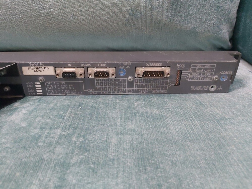 PRO-BEL 6700 SERIES 32 BUTTOM CONTROL PANEL 6705