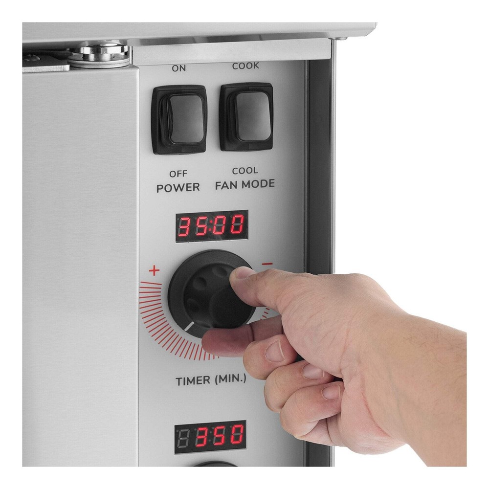 Double Deck Standard Depth Full Size Electric Convection Oven - 240V, 1 Phase