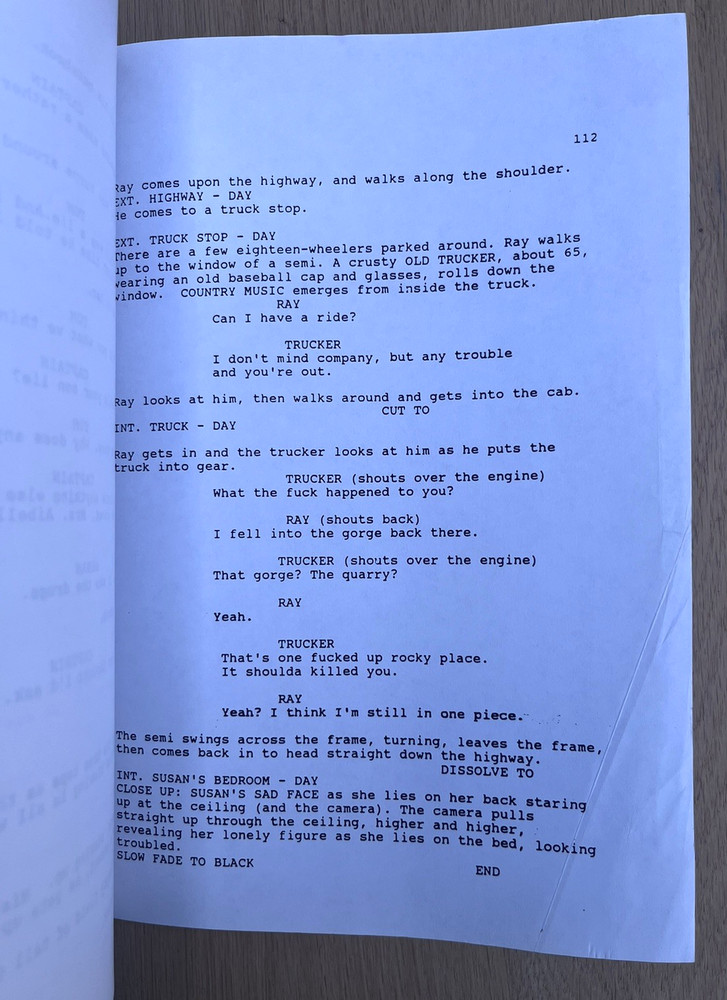 1992 Spanking The Monkey David O. Russell Original Movie Script Screenplay