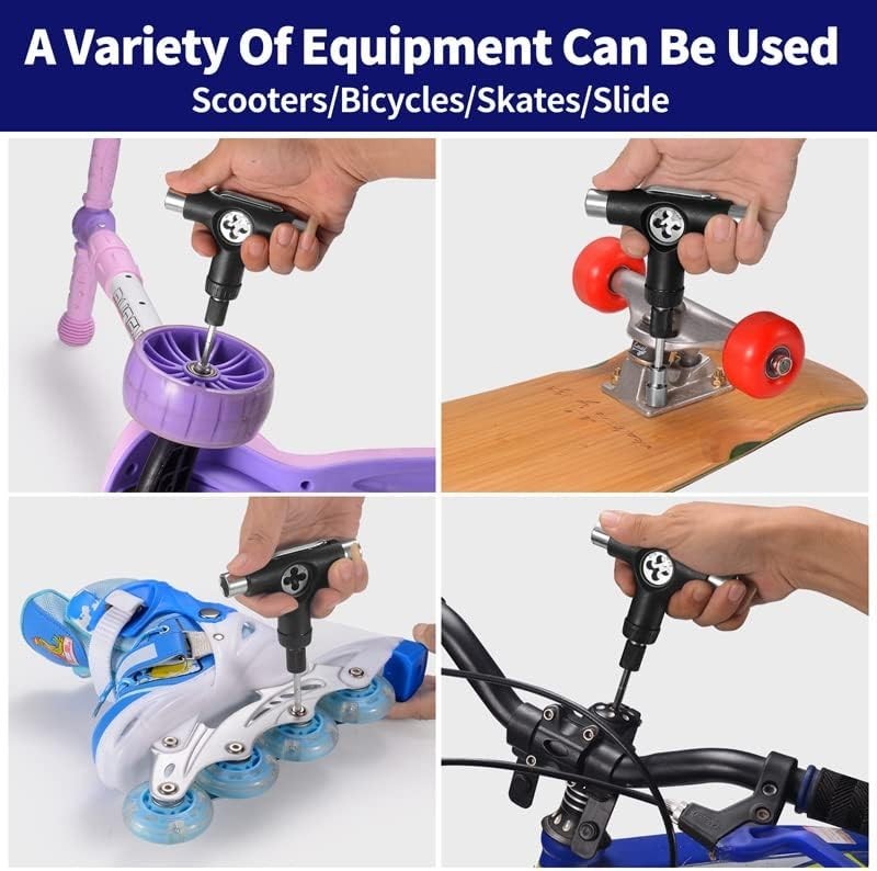 Essential Multi-Function Skate Tool - 10-in-1 Design for Skateboarding & More