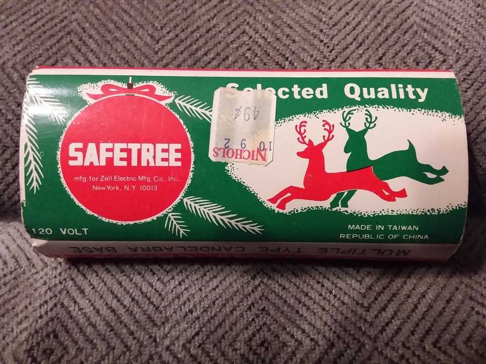 Vintage C7 1/2 Christmas Light Bulbs