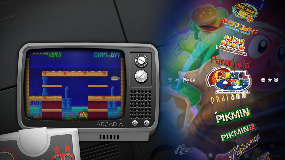 Arcadia Console, Arcade game System