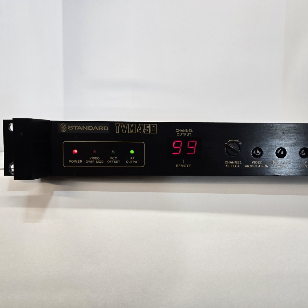 Standard TVM 450 CMA60 Monaural Audio Module Powers On Untested