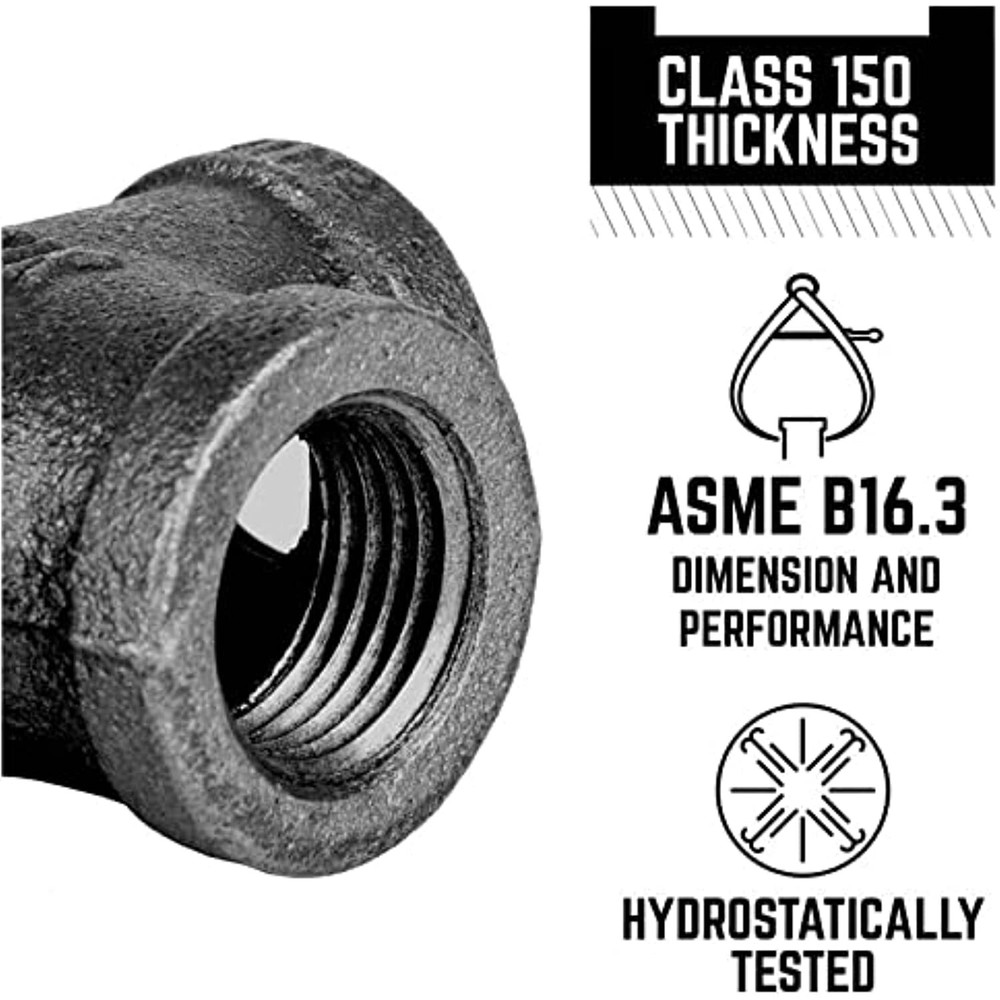 COUPLING RDC 4X2.5 BLK