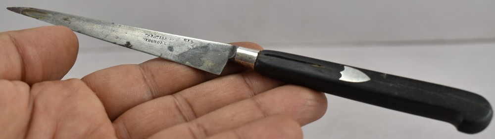 Antique Handmade Dagger European? 1841 Signed