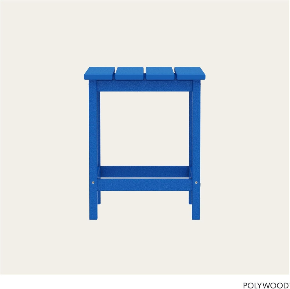 Long Island 18" Side Table, Pacific Blue