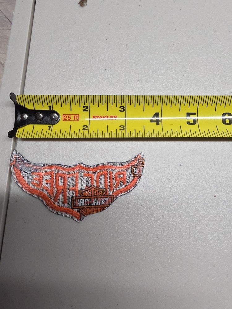 Harley Davidson Patch Ride Free