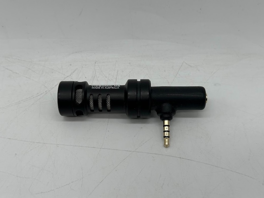 VideoMic Me 3.5mm, Compact Microphone for Mobile Devices, Black