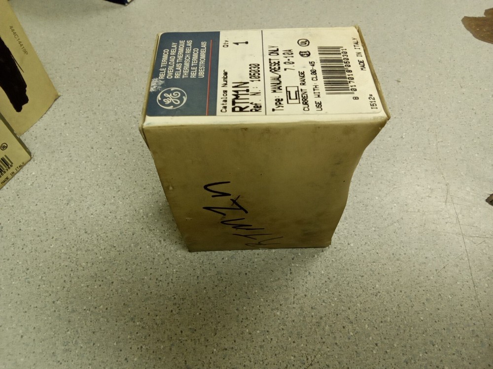 GE RTMIN Overload Relay