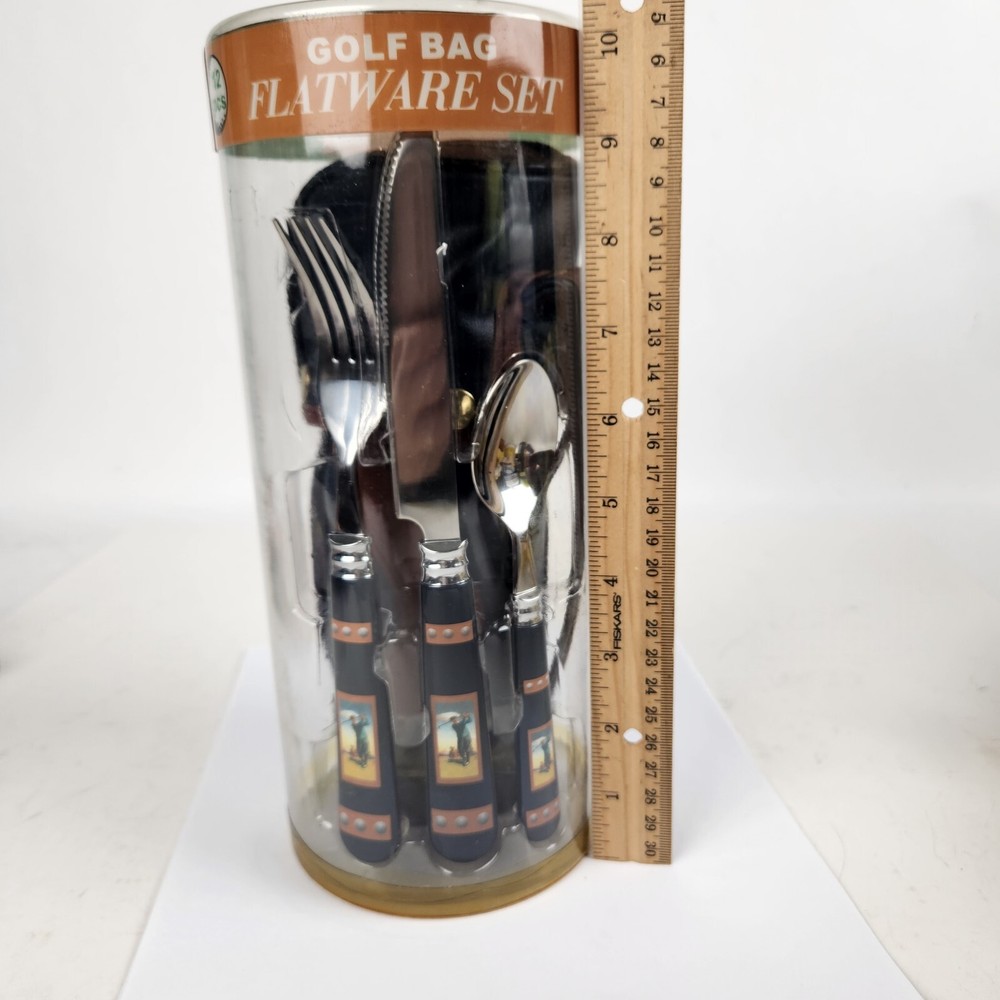 Sport Chef Golf Bag 12 Piece Flatware Set Blue