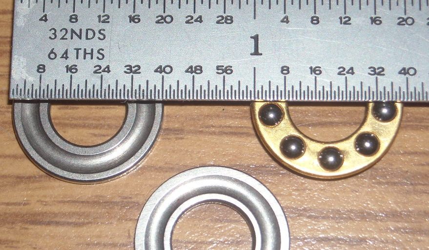 Thrust Bearing Assemblies for Machine Jaw Clamps