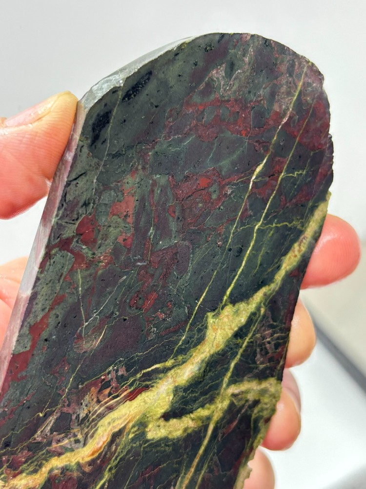 Unique Washington State Jasper Slab Cabbing Lapidary Combo Ship Avail