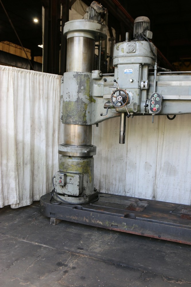 6' x 17" POLAMCO RADIAL ARM DRILL: YODER #70858
