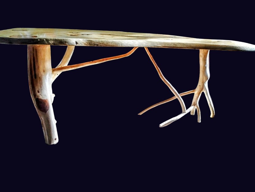 Handcrafted Wooden Coffee Table