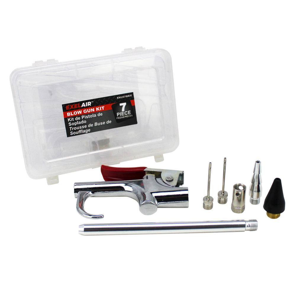 7 Piece Blow Gun Kit