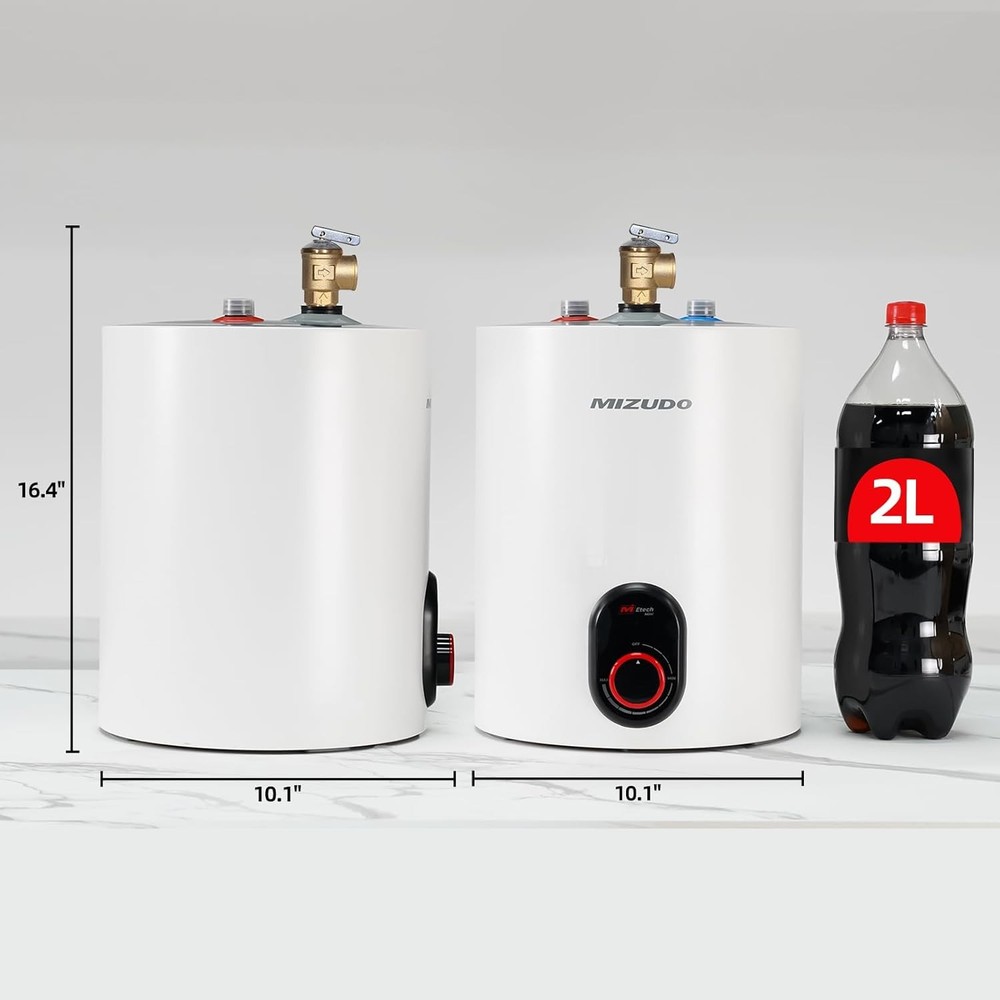 🔥1.5 Gallon Hot Water Heater Electric Mini Tank 120V Compact Storage Tank 1440W