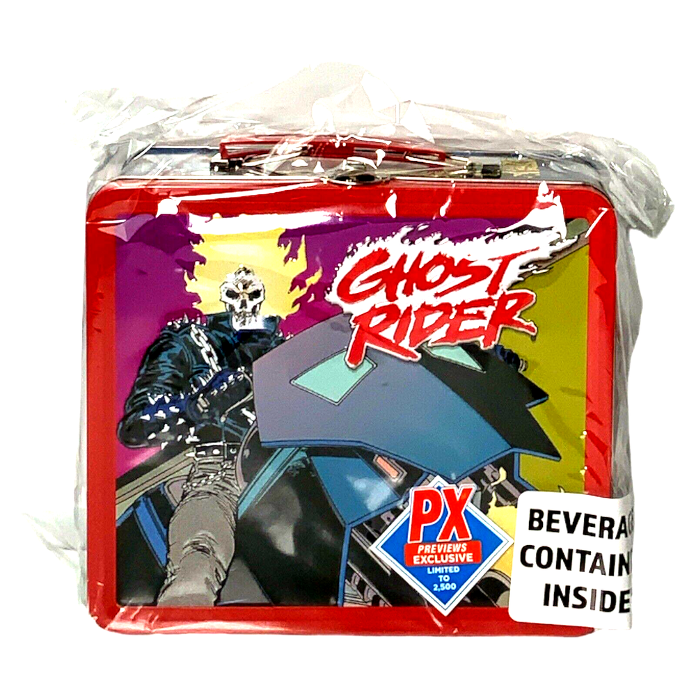 MARVEL Comics Ghost Rider LUNCH BOX & THERMOS PX Exclusive 2,500 Made