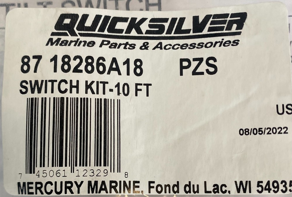 QuickSilver Switch kit-10 FT