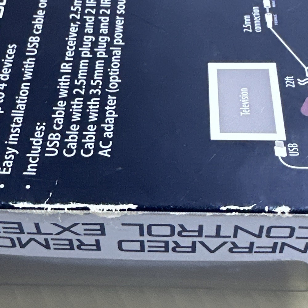 New blackweb Infrared Remote Control Extender Controls up to 4 Devices
