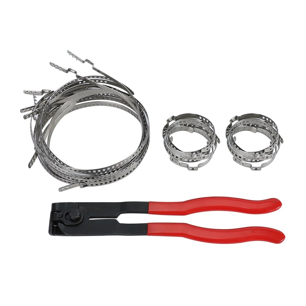For Auto / ATV CV Joint Axle Boot Clamp Pliers Tool with 20 Crimp Bands Replace
