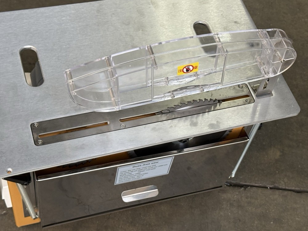 Electric Sliding Table Saw Tilt Folding Saw Multi-Function Workbench