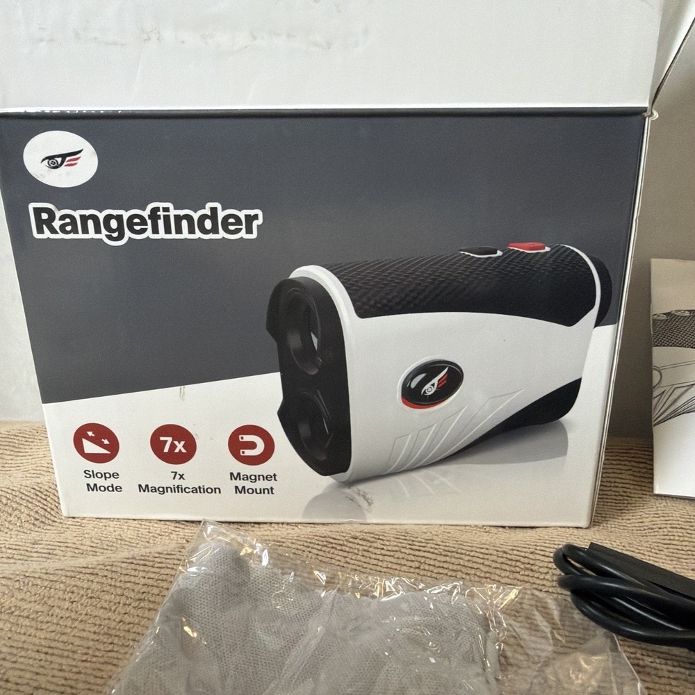 VyKure Golf Rangefinder with Slope, Open Box