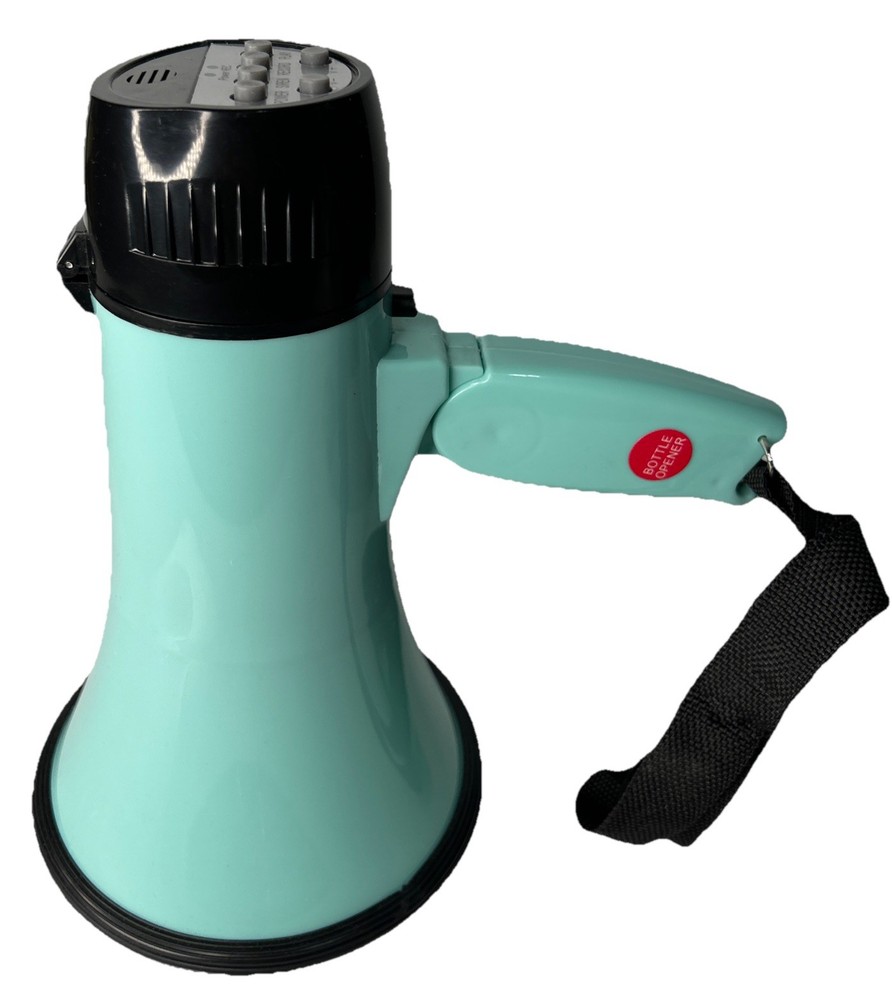 Megaphone Bullhorn Unbranded Blue
