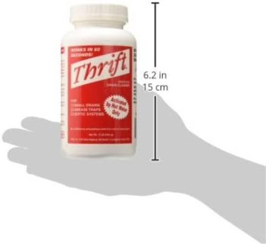 Fast-Acting Red Granular Drain Cleaner