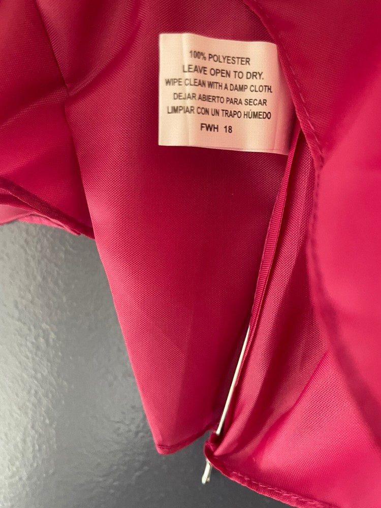 Totes Basic Manual Open Compact Umbrella (Pink)-e820
