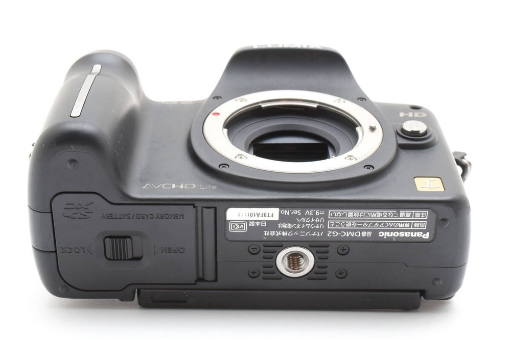 Panasonic LUMIX DMC-G2 Mirrorless Single-Lens Camera #K454-2
