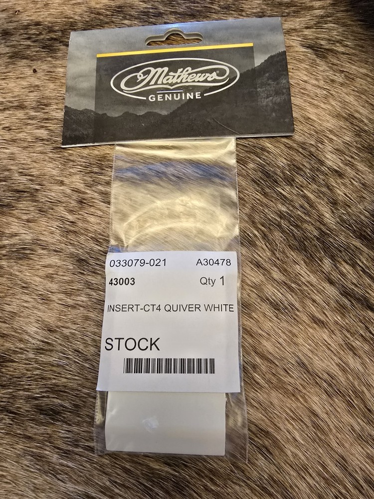 Mathews Archery Insert CT4 Quiver White