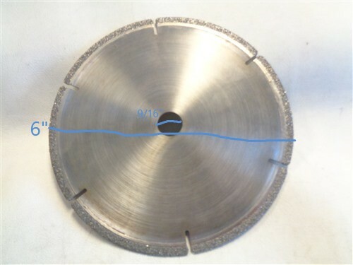 DIAMOND WHEEL GRINDING DISC 6"