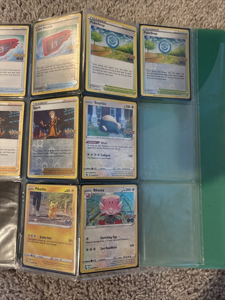POKÉMON GO Semi Complete Master Set with Binder