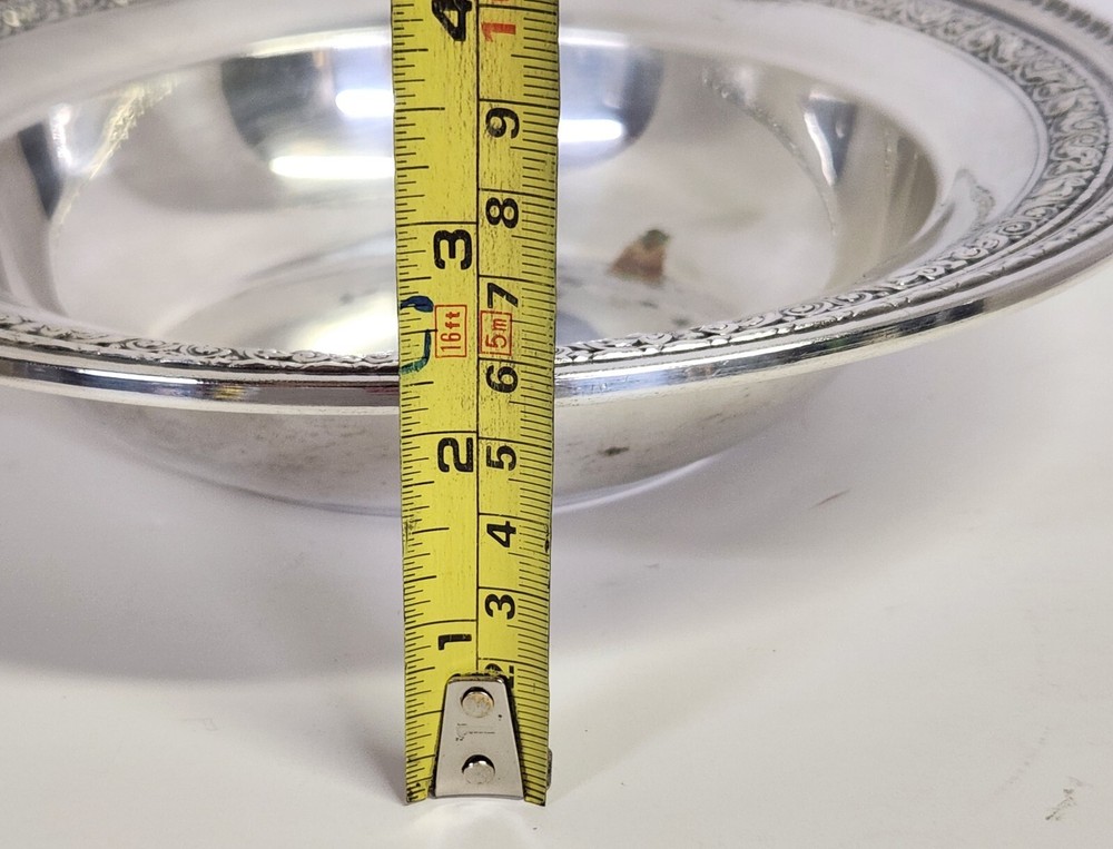 Reed & Barton Large Round Serving Bowl 1201