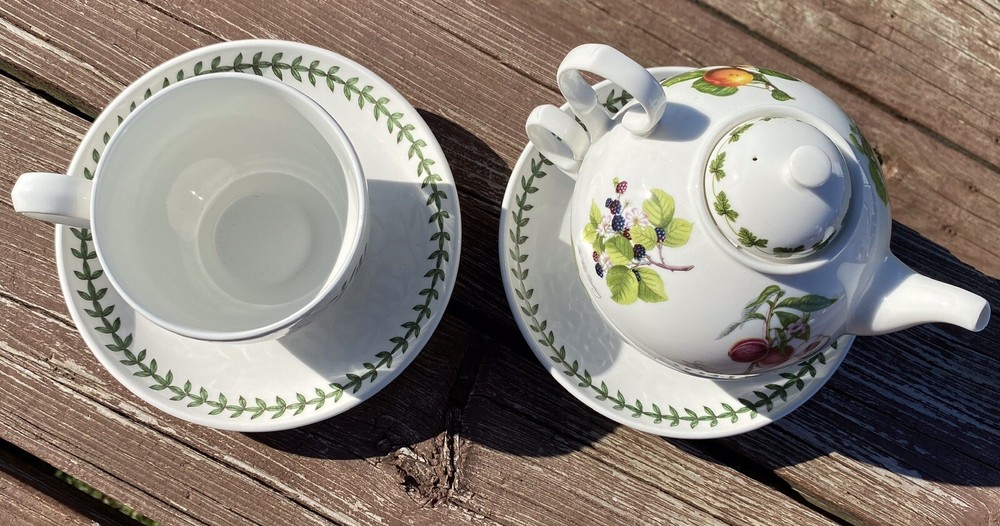 6pc Portmeirion Tea Set