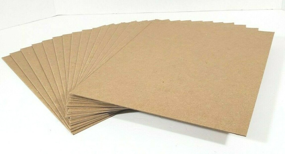 Chipboard Medium Weight 0.30 8 1/2" X 11" 100 sheets