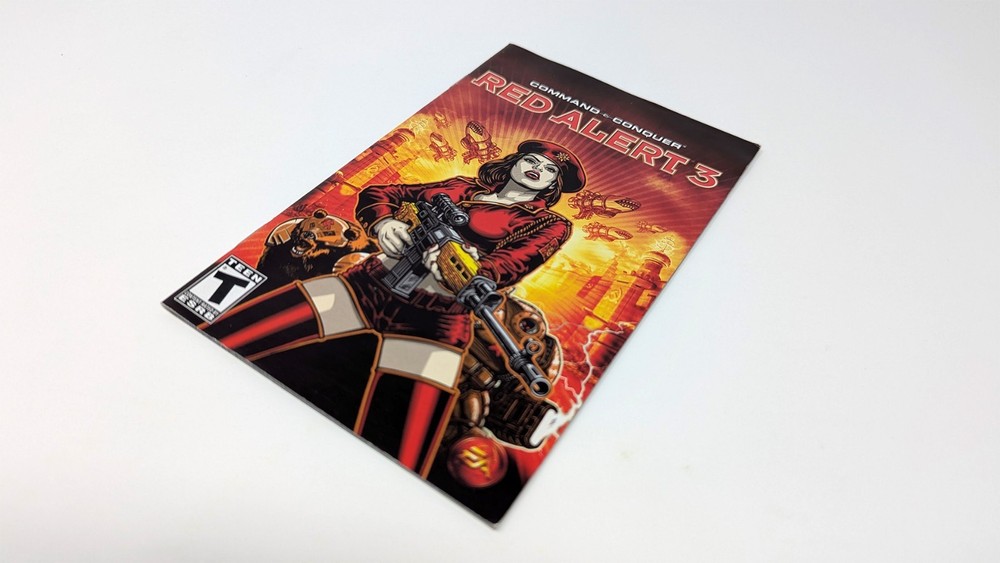 Command & Conquer: Red Alert 3 (PC) Manual (No Game)