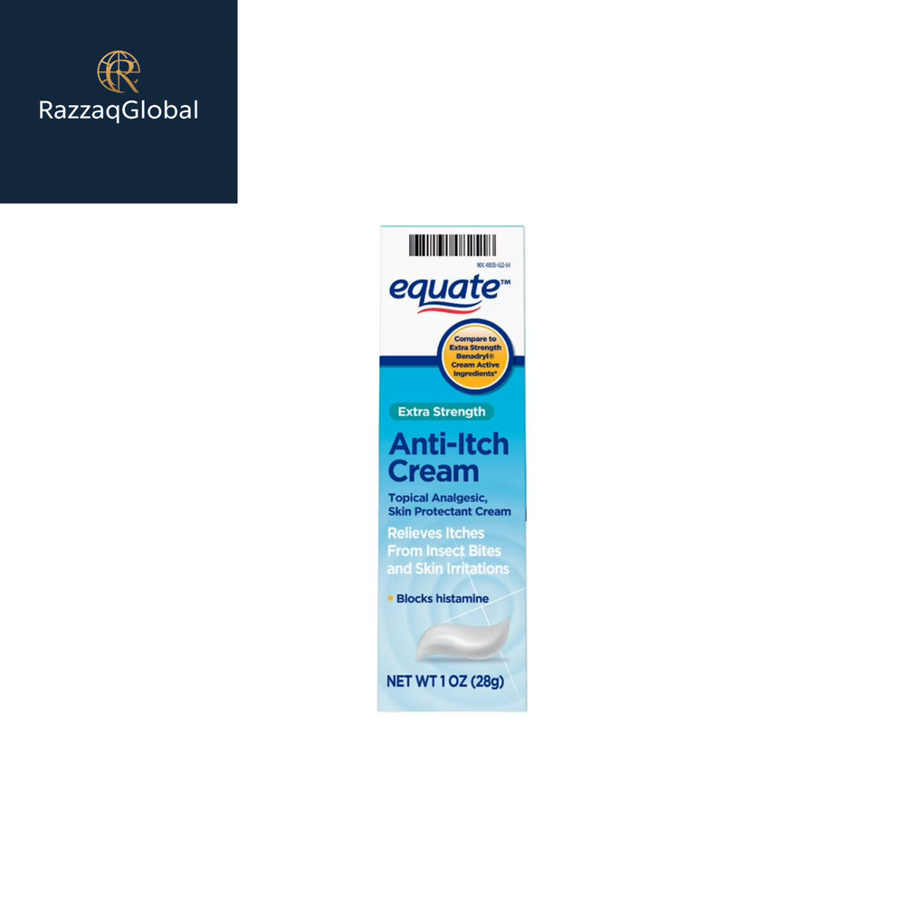 Equate Extra Strength Anti-Itch Cream, 1 oz