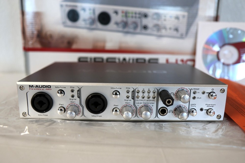 M-Audio FireWire 410 Digital Recording Interface - READ