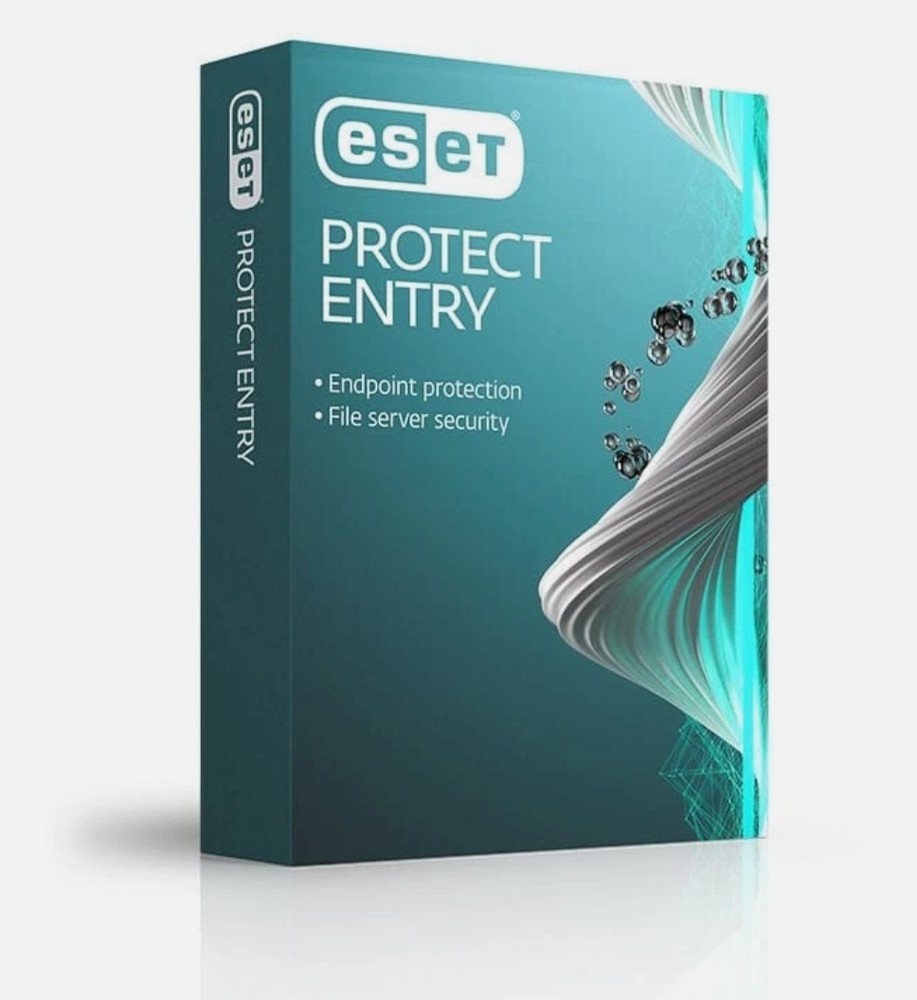 ESET PROTECT Entry endpoints security in organization 100 devices 1 years PC mac