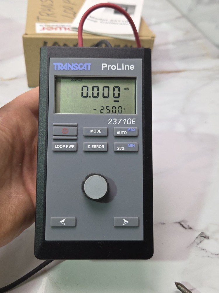 Transcat 23710E Current Loop Calibrator ProLine