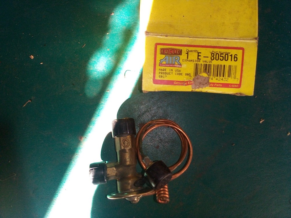 New Euclid E-805016 A/C Expansion Valve