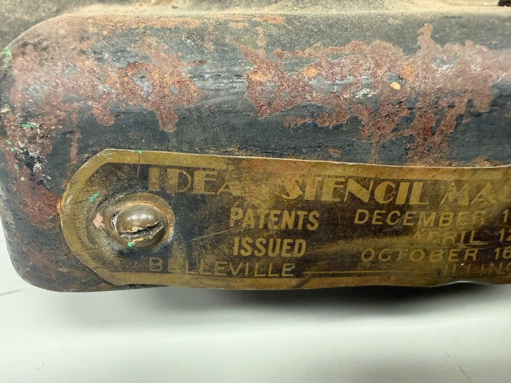 Vintage Ideal Stencil Machine No. 2