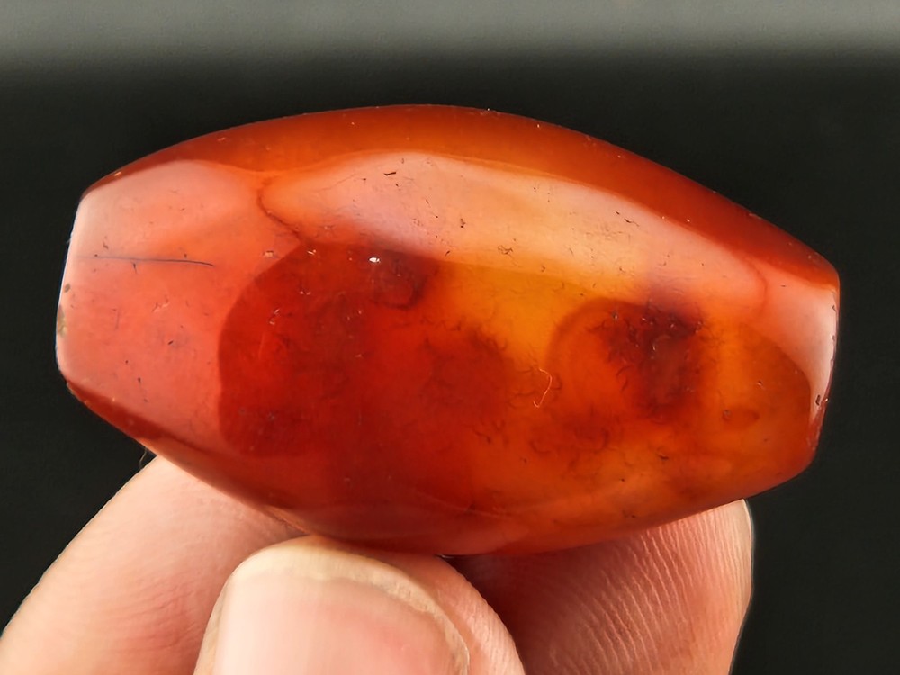 unique ancient carnelian old agate beads