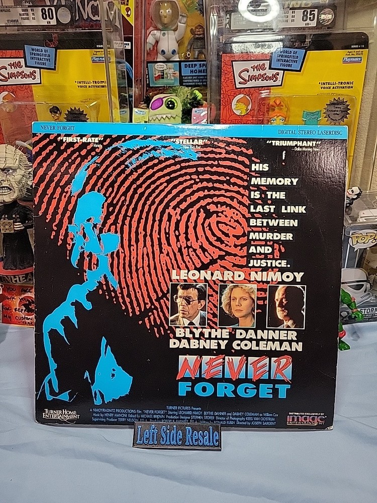 Never Forget Laserdisc 1991