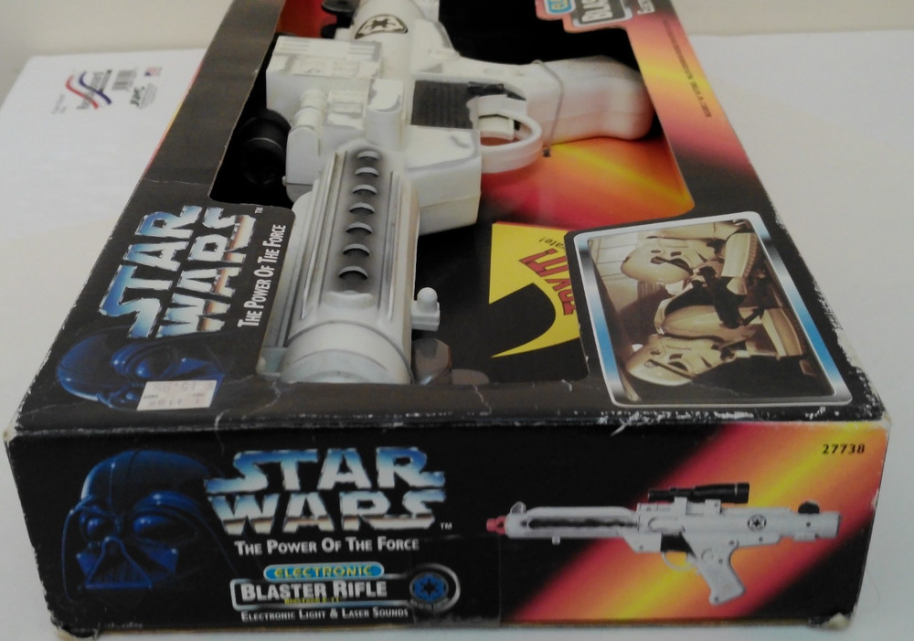 Star Wars STORMTROOPER Electronic Blaster Rifle BlasTech E-11 Galactic MISB